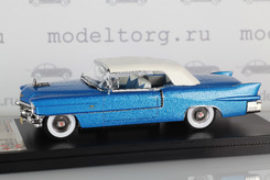 Cadillac Eldorado Biarritz, 1956 г. (голубой металлик+белый)