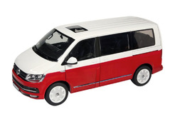 Volkswagen Multivan T6 Highline 2016 г. (белый + красный)