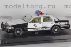 Ford Crown Victoria, Police Interceptor "The Hangover (2009)" к/ф "Мальчишник в Вегасе" (белый+чёрный)