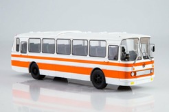 ЛАЗ 699Р (белый + оранжевый) №15