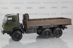 Камаз 43105, бортовой (хаки + коричневый)