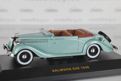 Salmson S4E кабриолет, 1938г. (зеленый)