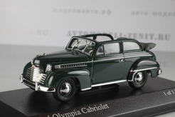 Opel Olympia Cabriolet, 1952г. (т. зеленый)