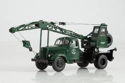ЛАЗ 690(150) автокран (зеленый)