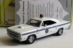 Plymouth Road Runner Denver 1970 г. (белый) "Dinky"