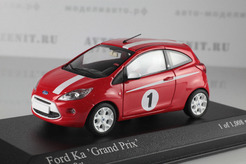 Ford Ka Styling Package Grand Prix, 2009г. (красный с белыми полосами)
