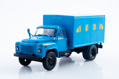 Горький 52, ГЗСА-3704 (52), фургон "хлеб" (голубой)