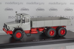 Magirus Deutz 290D, 26L бортовой (серый+красный)