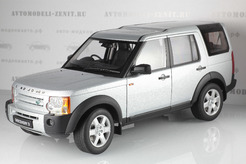 Land Rover Discovery 3, 2005г. (серебряный)