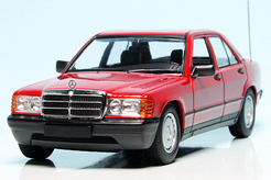 Mercedes-Benz 190E (W201) Limousine 1984 г. (красный)