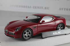 Alfa Romeo 8C (бордовый)