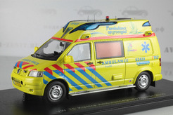 Volkswagen T5 Kijlstra Ambulance Fryslan 2010 Скорая (желтый)