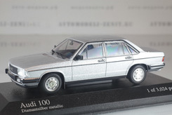 Audi 100 GL, 1979г. (серебряный)