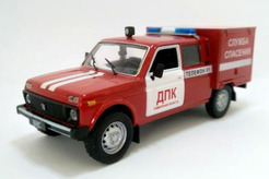 ВАЗ ВИС-294611 автомобиль аварийно-спасательный, пожарный ДПК (красный + белый)