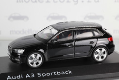 Audi A3 Sportback (чёрный)