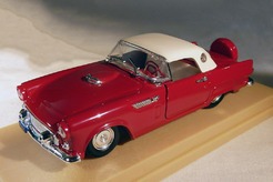 Ford Thunderbird, 1956 г. (бордовый + белый)
