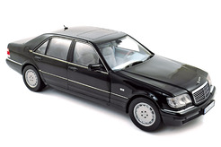 Mercedes-Benz S600 (W140), 1997 г. (черный)