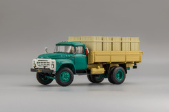 ЗИЛ 130, Московский автомобиль 130, 1983 г. (Автоэкспорт) (изумрудный + светло-бежевый)