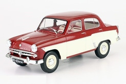 Москвич 407 (красный + белый) Легендарные советские автомобили №12