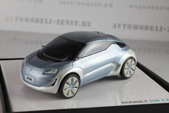 Renault ZOE Z.E., 2012г. (голубой металлик + белый)