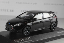Ford Focus ST, 2011г. (черный металлик)