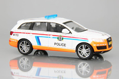 Audi Q7, полиция Люксембурга (белый + оранжевый) №28
