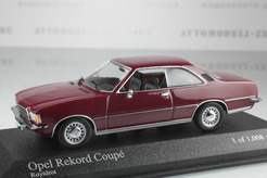 Opel Rekord D Coupe, 1975г. (красный)
