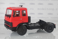 МАЗ 5432, седельный тягач, ранняя кабина (красный)