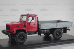 Горький 33081 4х4 (двиг. Д-245.7 Diesel Turbo) выставочный, бортовой, 1997г. (красный+серый)