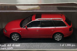 Audi A6 Avant, 1997 г. (красный)