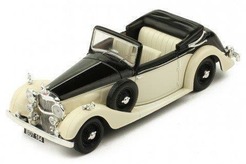 Alvis 4.3 Litre Drophead Convertible 1938 г. (черный + светло-бежевый)