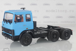 МАЗ 6422, седельный тягач, ранняя кабина (св. синий)