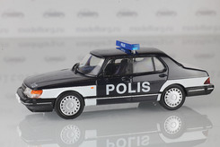 Saab 900 Turbo, Полиция Финляндии, (чёрный+белый) №72