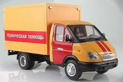 Горький 3302, техническая помощь (оранжевый + красный)