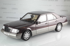 Mercedes-Benz E 320 (W124), 1983-1996г. (бордовый металлик+серый)