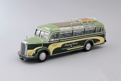Mercedes-Benz O3500 Bus Bayern-Express (зеленый + желтый).