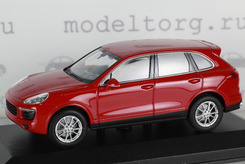 Porsche Cayenne, 2014 г. (красный)