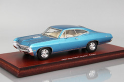 Chevrolet Impala coupe 1967г. (Голубой)
