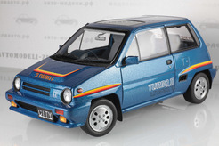 Honda City Turbo II, 1983г. (синий металлик с полосами)