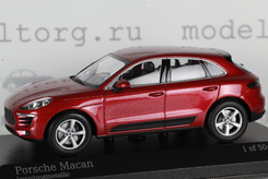 Porsche Macan, 2013 г. (красный)