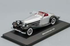 Mercedes-Benz 540K, 1963 г. (серебряный + черный).