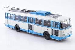 Skoda 9TR троллейбус (белый+голубой)