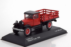 Ford AA, бортовой двухосный 1928 г. (красный)