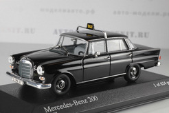 Mercedes-Benz 200 D такси, 1965г. (черный)