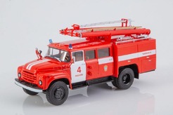 ЗИЛ 130 (АНР-127Б), пожарный "Иваново 4" (красный)