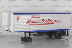 прицеп Alka N12C, полуприцеп "Минплодоовощхоз" (белый)