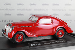 Skoda Popular Sport Monte Carlo' 35 (бордовый)