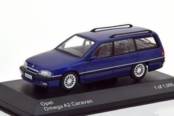 Opel Omega A2 Caravan, универсал 1990 г. (темно-синий металлик)