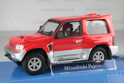 Mitsubishi Pajero (красный + серебряный)