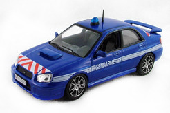 Subaru Impreza, полиция Франции 2007 г. (синий) №4